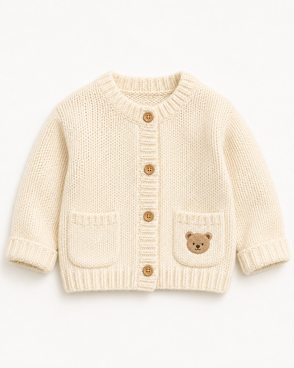 Little Bear Knit Cardigan