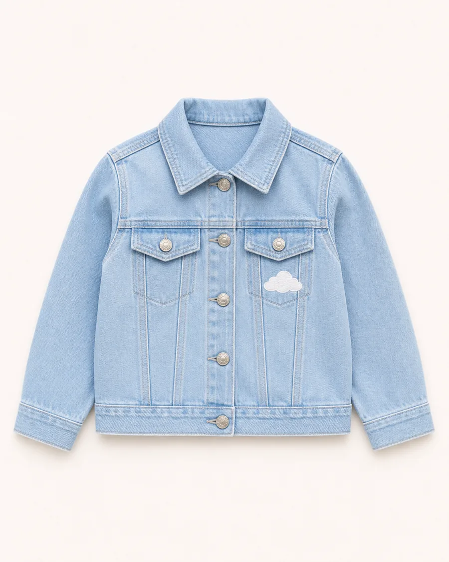 Cloud Day Soft Denim Jacket