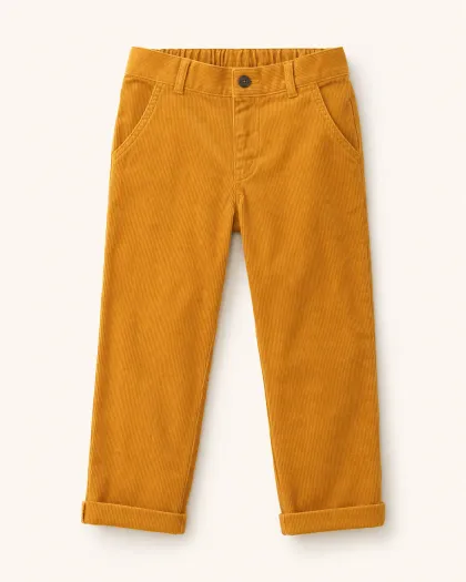 Mustard Corduroy Trousers