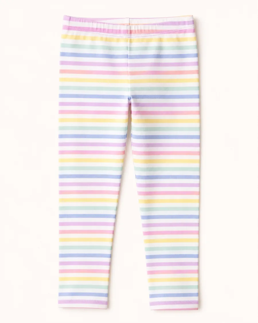 Pastel Rainbow Stretch Leggings
