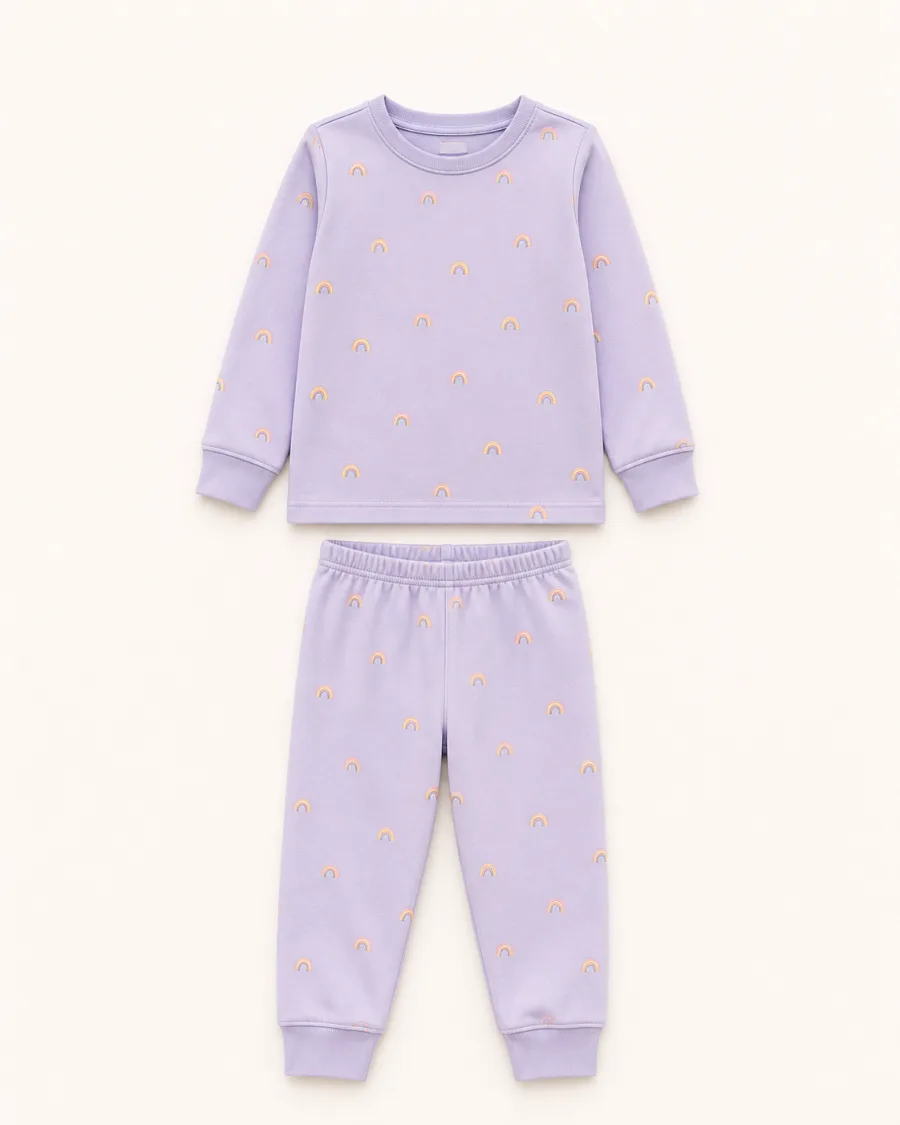 Rainbow Dreams Kids Pajama Set