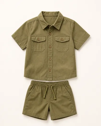 Junior Safari Pocket Shirt