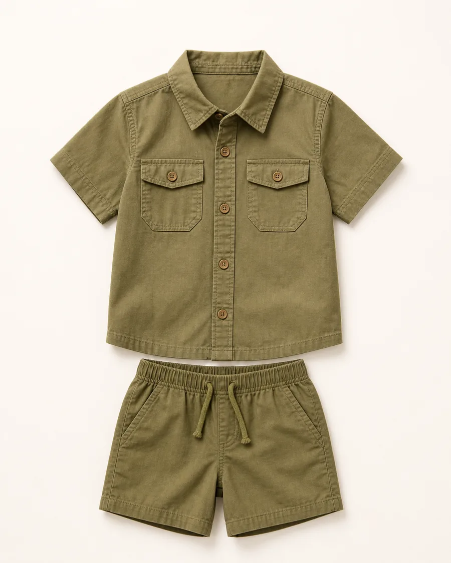 Junior Safari Pocket Shirt
