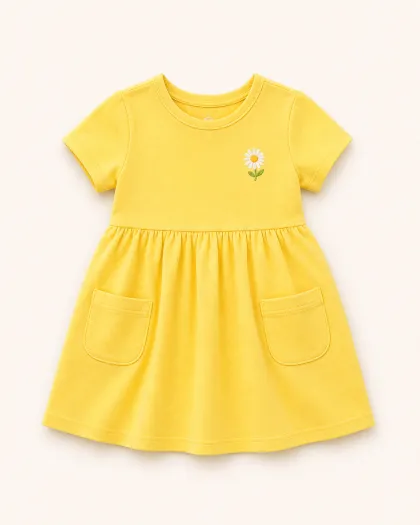 Lemon Daisy Pocket Play Dress